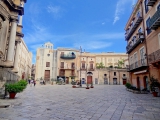 Palerme la Kalsa Piazza Sant'Anna