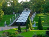 Peterhof jardin inférieur Monplaisir