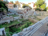 Plovdiv ville basse ruines romaines