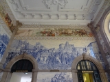 Gare de São Bento (intérieur, avec ses azulejos)