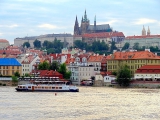 vue sur le château de Prague