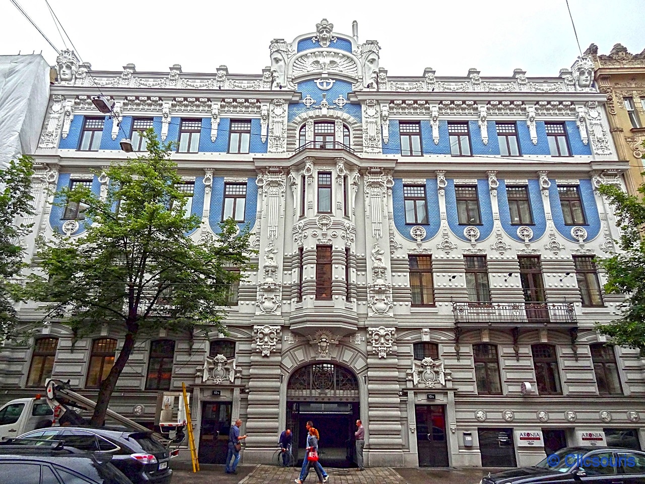 Riga Art nouveau Elizabates iela 10b