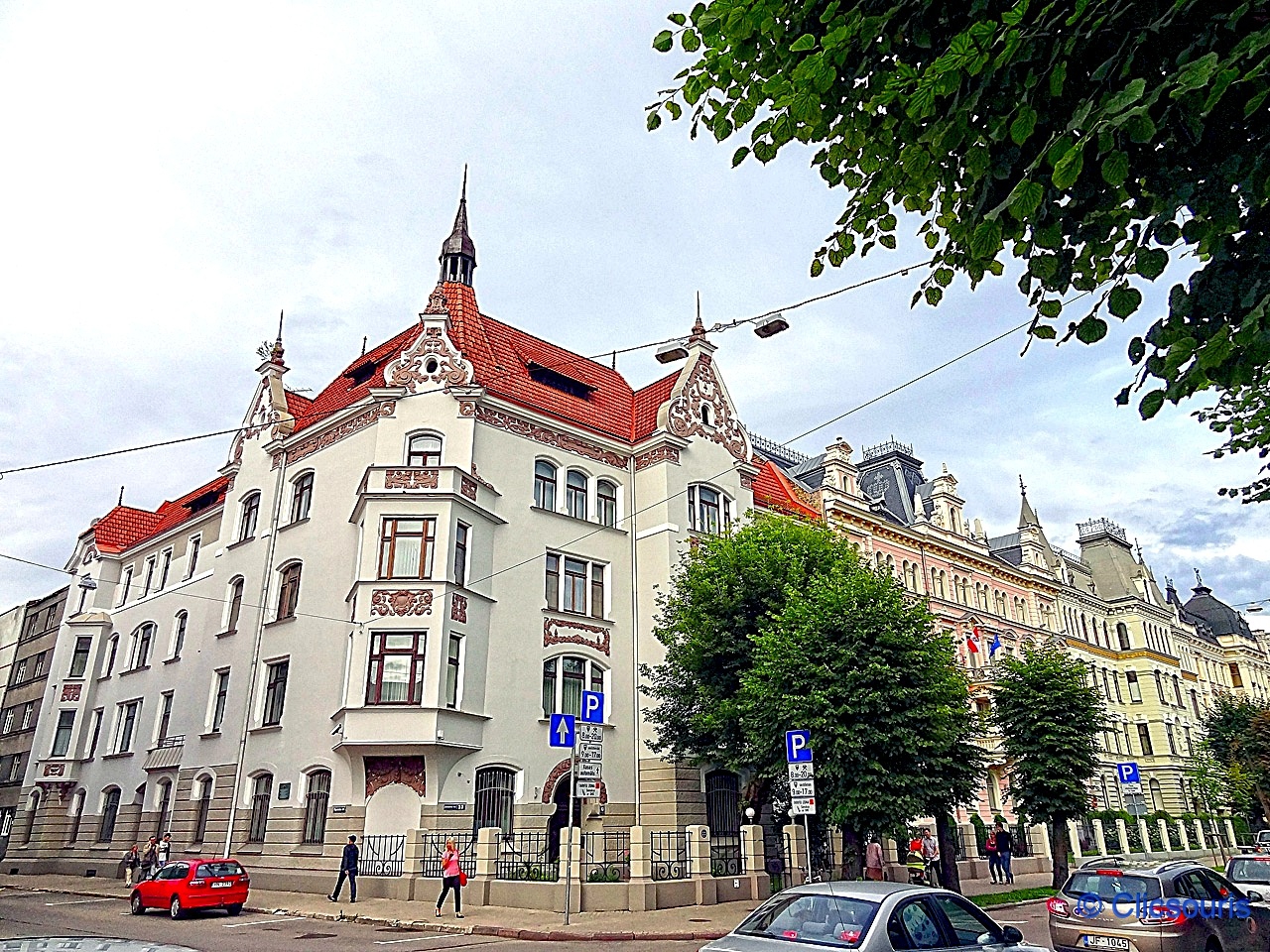 Riga Art nouveau Elizabetes iela