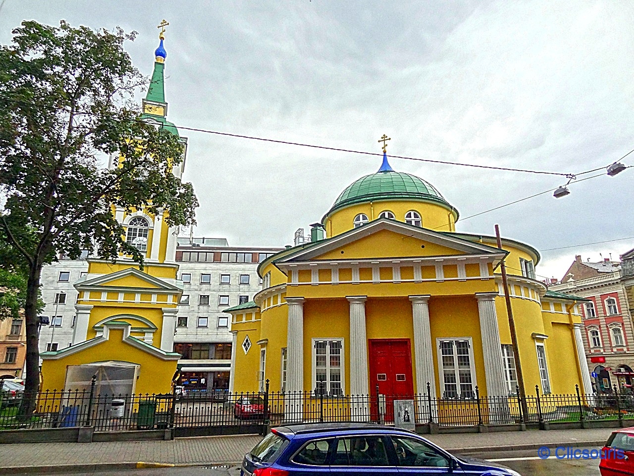 Riga église russe