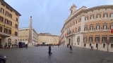 Rome piazza di Montecitorio