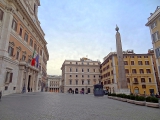 Rome piazza di Montecitorio