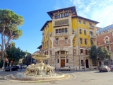 Rome quartier Coppedè piazza Mincio