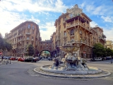 Rome quartier Coppedè piazza Mincio