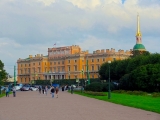 Saint-Pétersbourg autour du chateau des ingénieurs