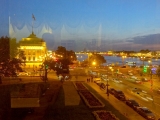 Saint-Pétersbourg Ermitage vue des fenêtres