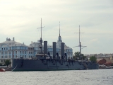Saint-Pétersbourg Neva Croiseur Aurore