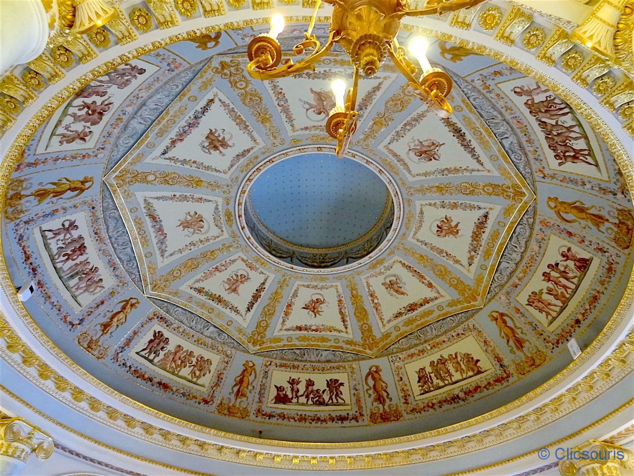 Saint-Pétersbourg palais Youssoupov rotonde