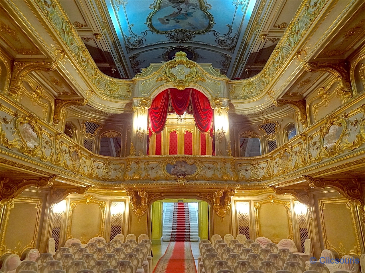 Saint-Pétersbourg palais Youssoupov petit théâtre