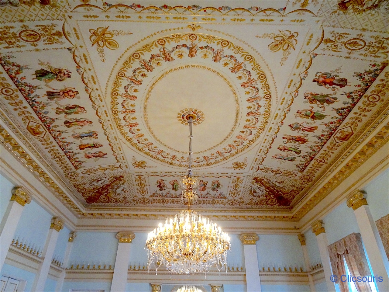 Saint-Pétersbourg palais Youssoupov salle de bal