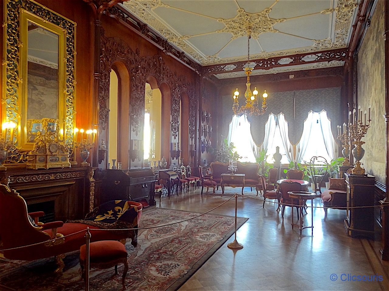 Saint-Pétersbourg palais Youssoupov salon des Gobelins