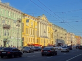 Saint-Pétersbourg perspective Nevski