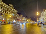 Saint-Pétersbourg perspective Nevski