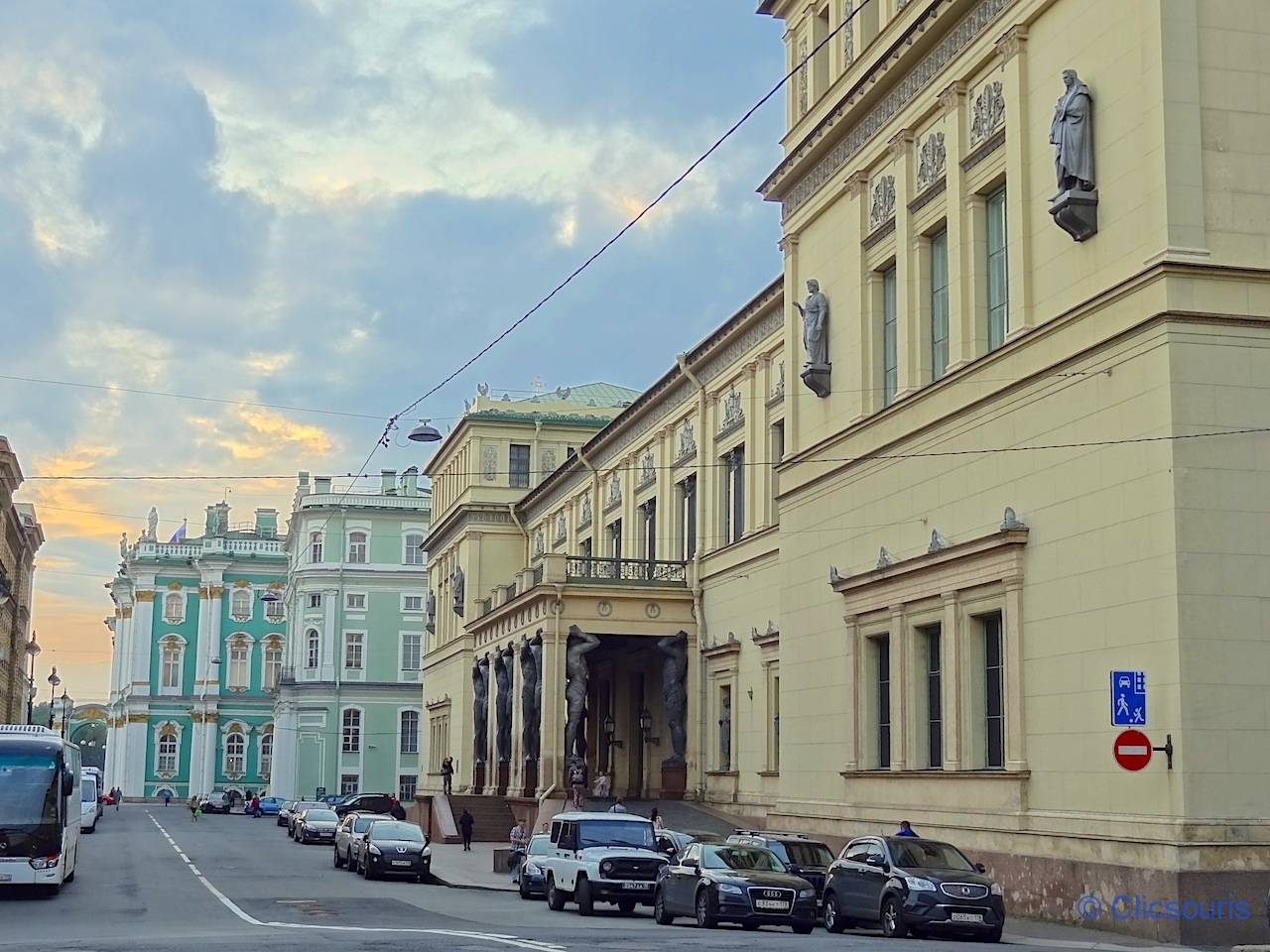 Saint-Pétersbourg rue des millionnaires