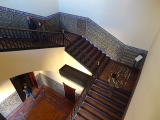 escalier menant à l'étage Alcazar de Séville