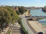 vue depuis la Torre del Oro Séville