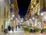 Trapani vieille ville Corso Vittorio Emanuele