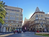 Plaza de la reina de Valence (immeubles)