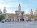 Plaza del ayuntamiento Valence