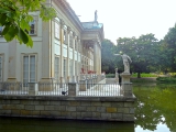 Varsovie parc Lazienki palais