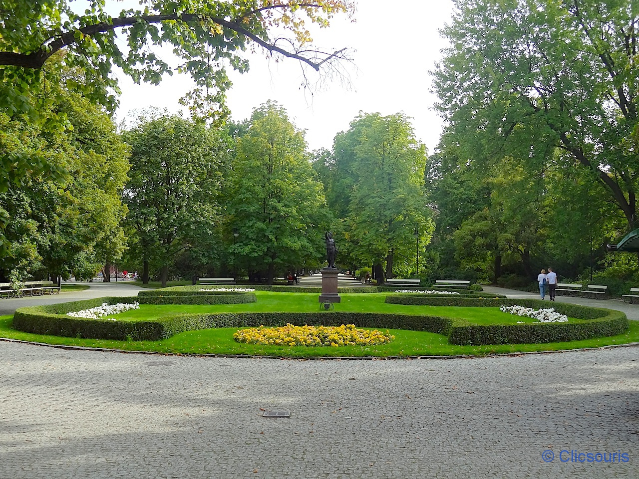 Varsovie parc Ujazdowski
