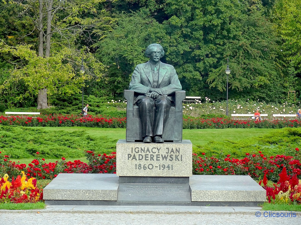 Varsovie parc Ujazdowski