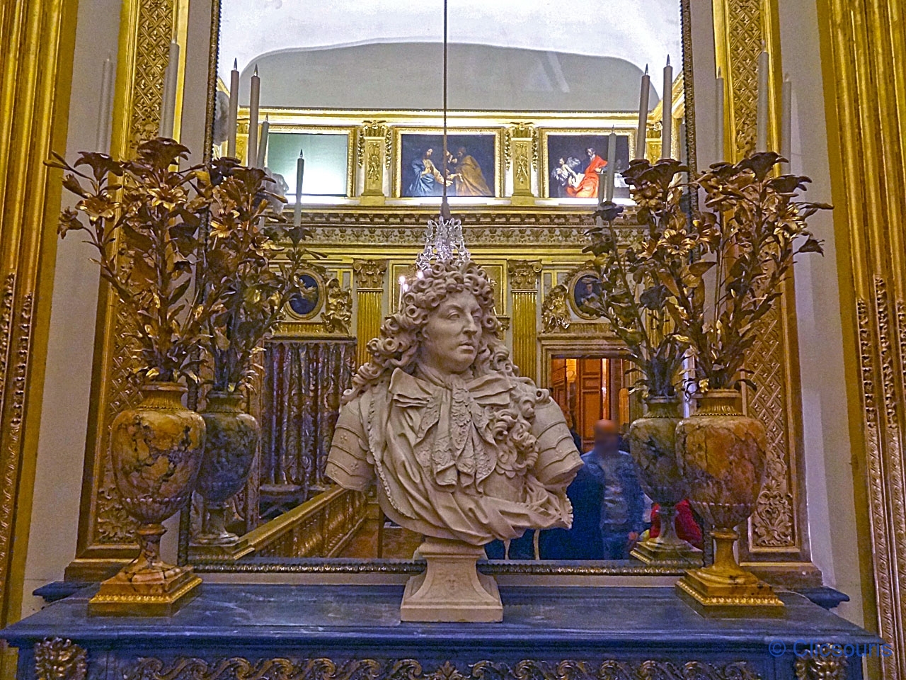 Château de Versailles la nuit Chambre du Roi