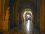 Château de Versailles la nuit Galerie de Pierre