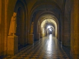 Château de Versailles la nuit Galerie de Pierre