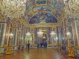 Château de Versailles la nuit Galerie des Glaces