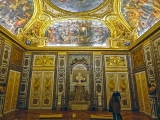 Château de Versailles la nuit Salon de Diane