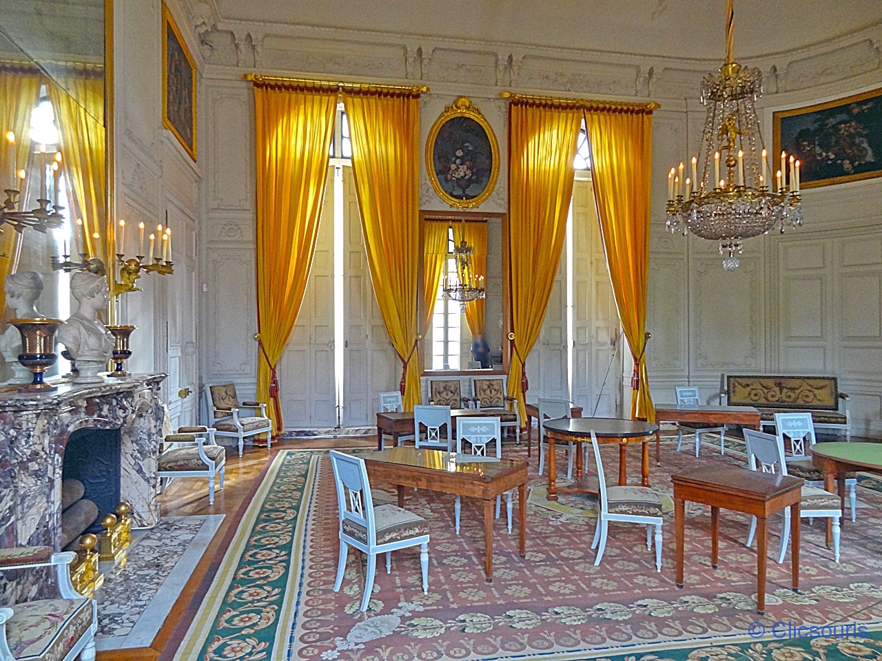Versailles Grand Trianon Salon de famille de l'Empereur