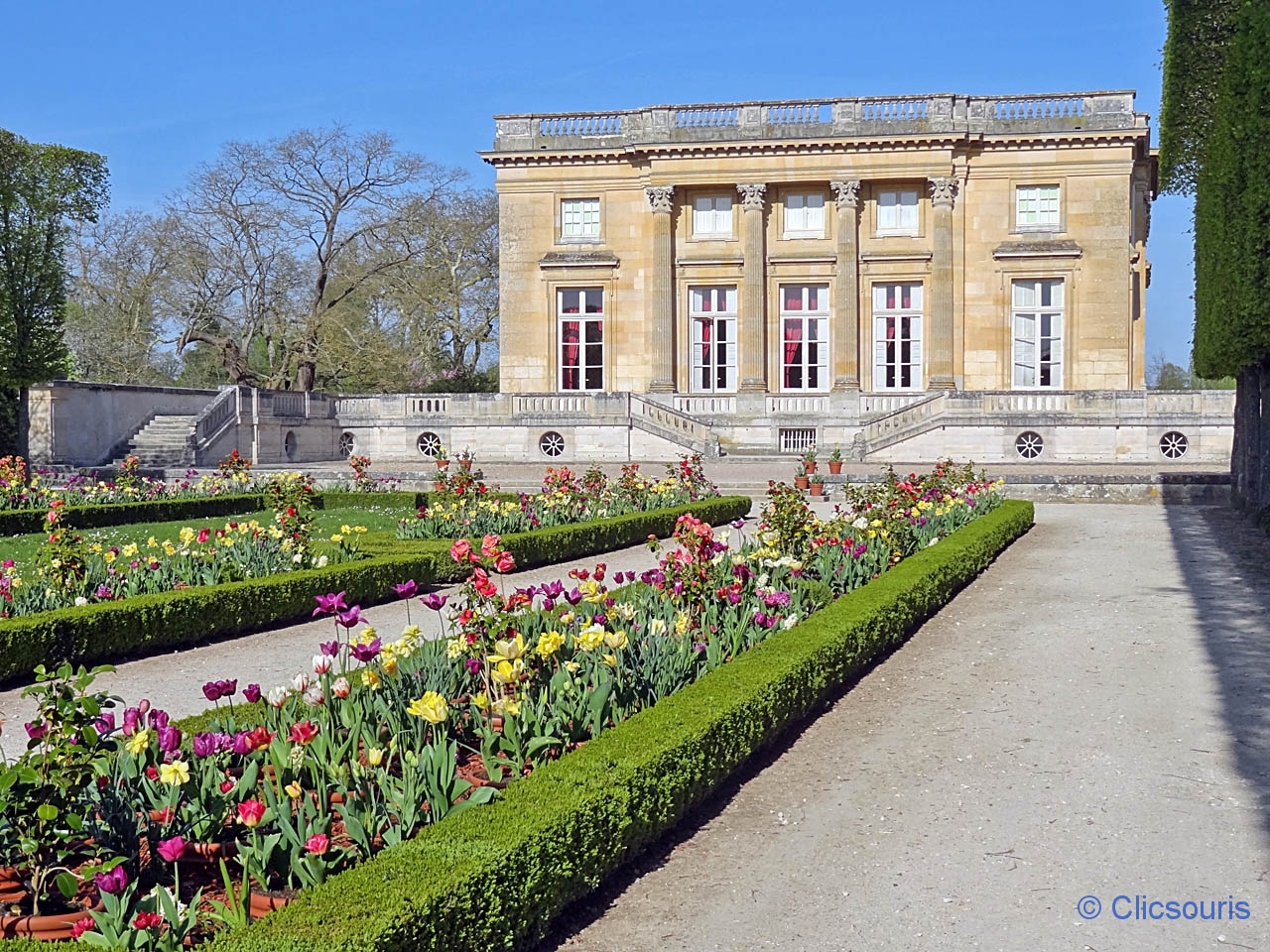 Versailles Petit Trianon jardin français
