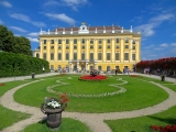 Vienne jardins Schönbrunn roseraie
