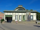 Vienne pavillon métro Karlsplatz