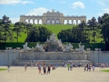 Vienne jardins Schönbrunn