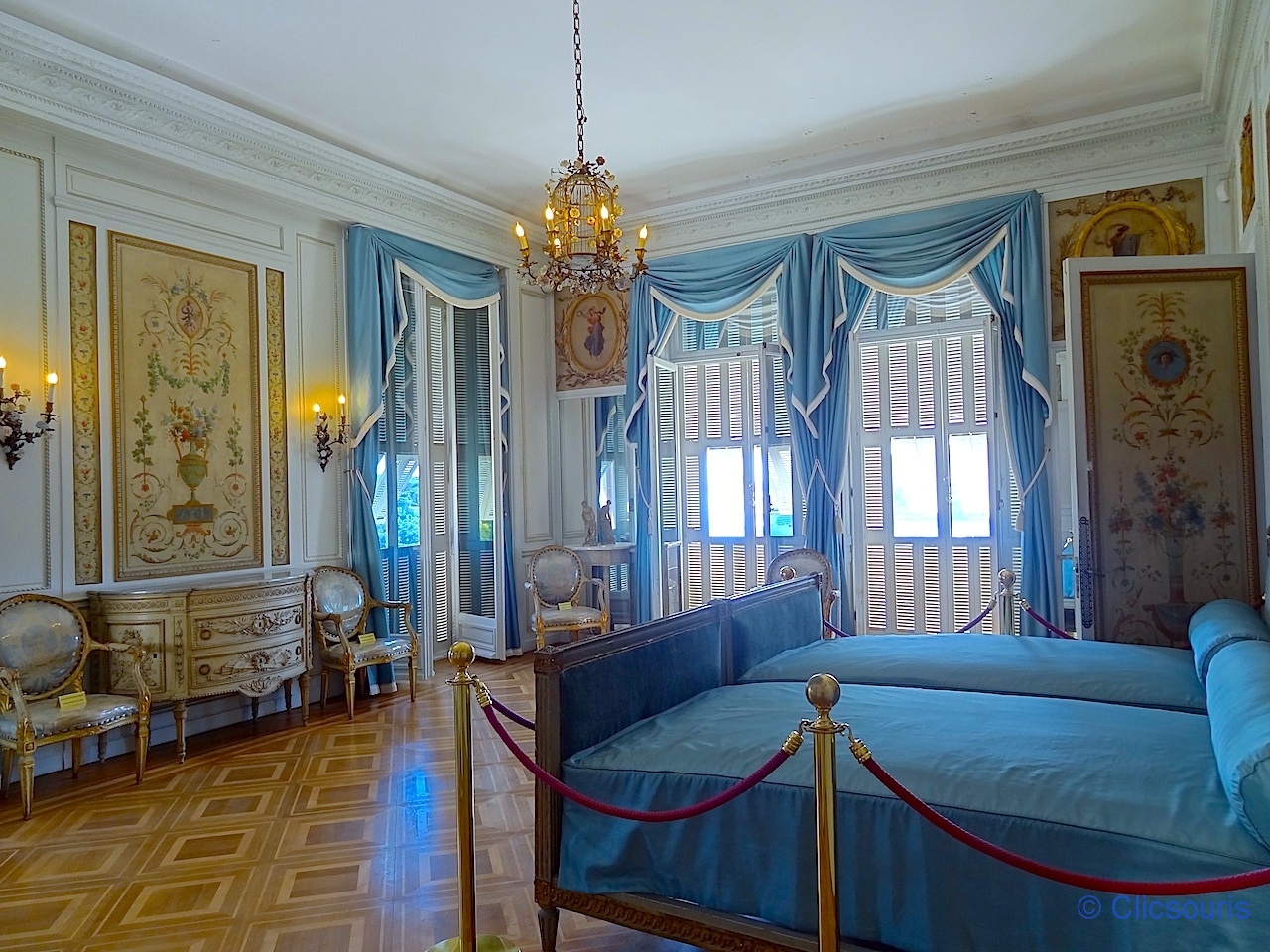 Villa Ephrussi de Rothschild chambres étage