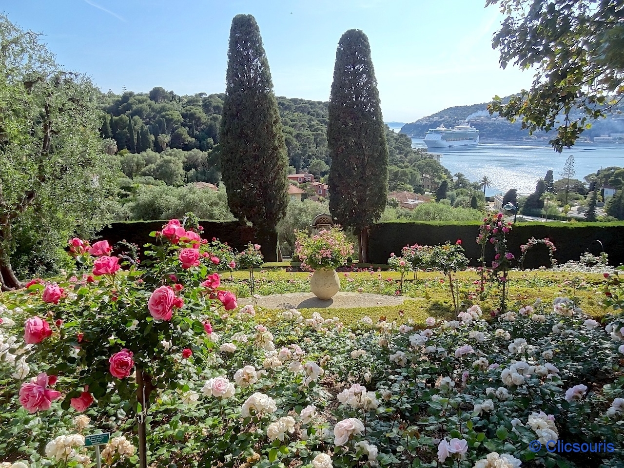 Villa Ephrussi de Rothschild roseraie