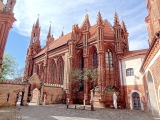 Vilnius église Sainte Anne