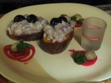 tartines de harengs