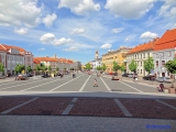 Vilnius place de l'ancien hôtel de ville