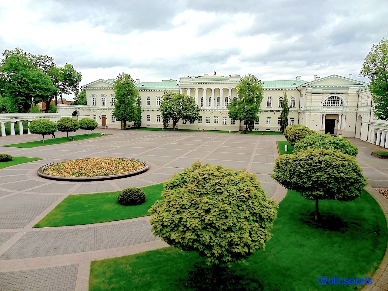 Vilnius vieille ville palais présidentiel