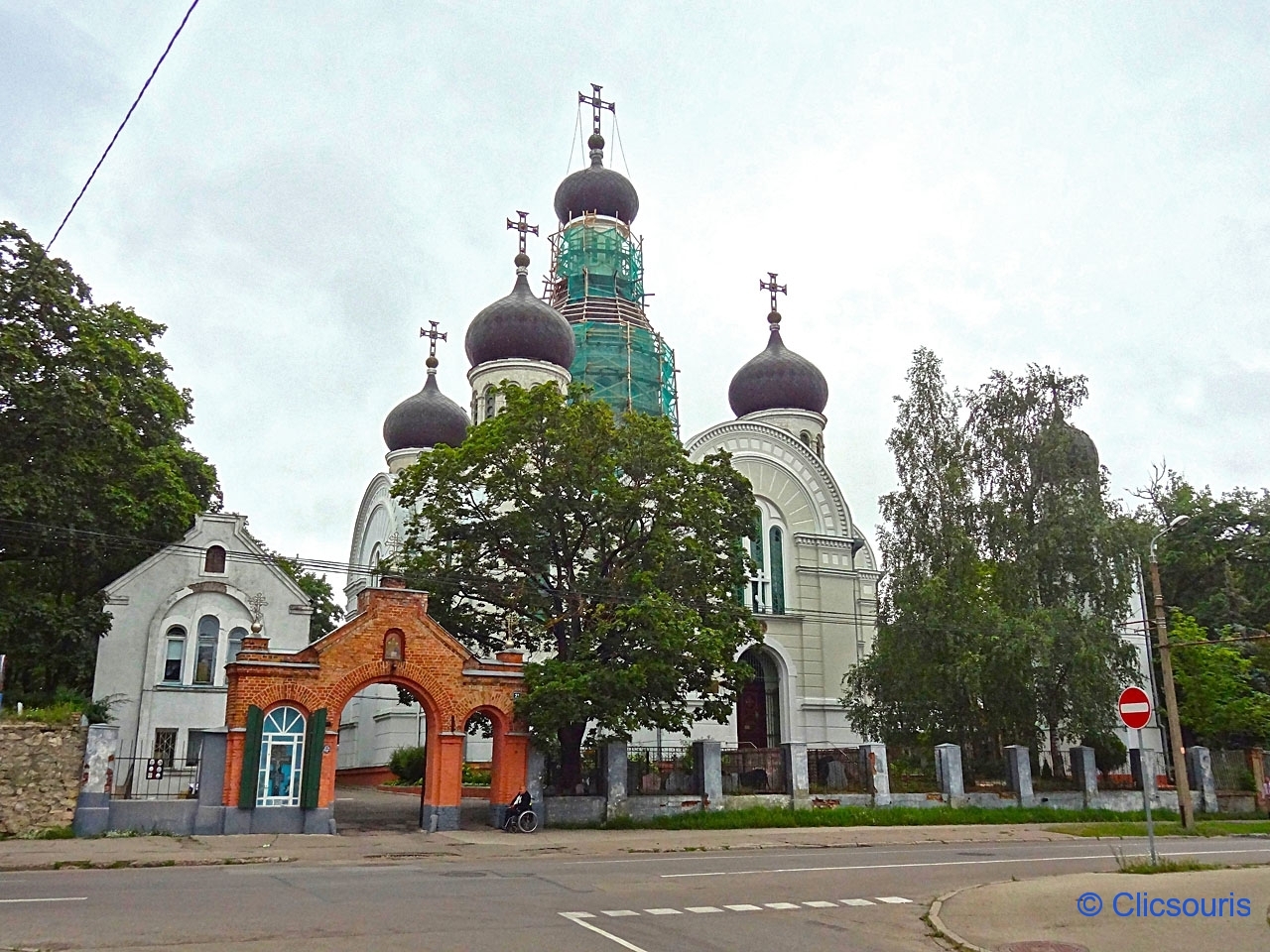 Église orthodoxe du quartier russe de Riga