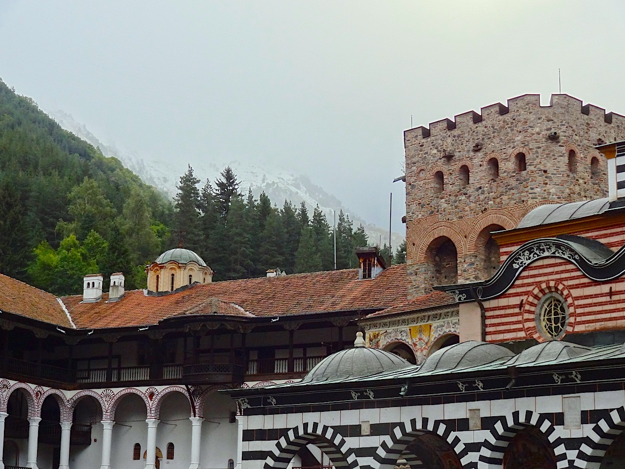 Monastère de Rila en Bulgarie
