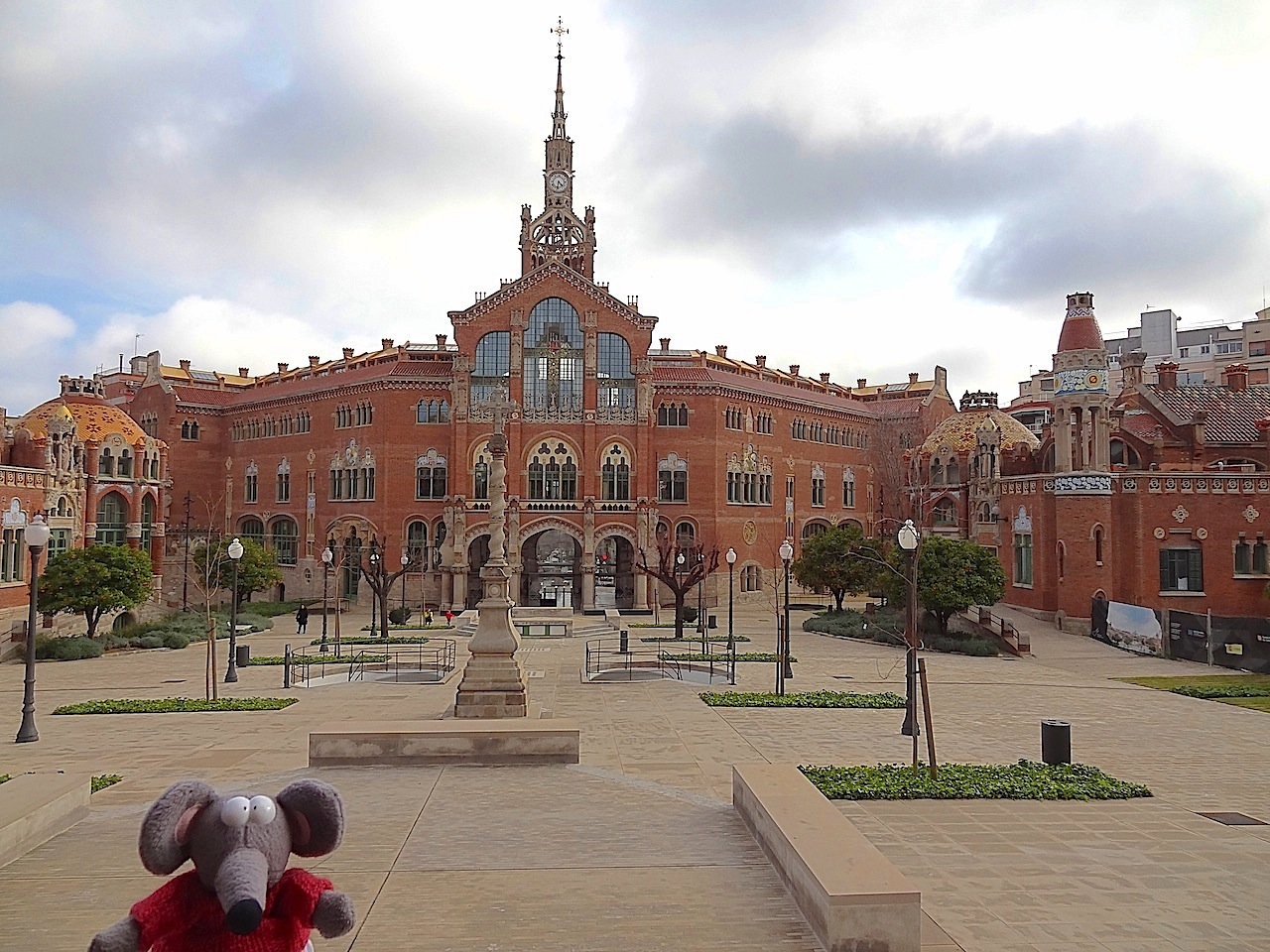 Hôpital de Sant-Pau à Barcelone