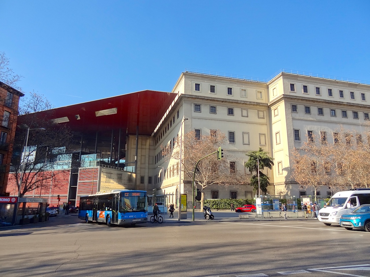 musée de la reina Sofia à Madrid